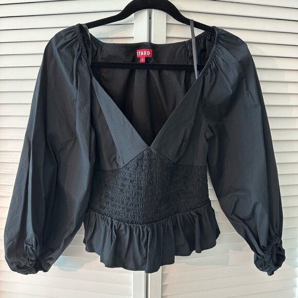 Staud Black Blouse - Picture 1 of 3